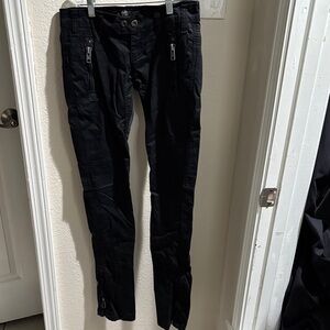 TRF Luxury Black Denim Cargo Jeans 2